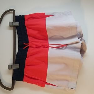 Athleta- Oahu Colorblock Athletic Shorts with Drawstring Waistband- Size 6